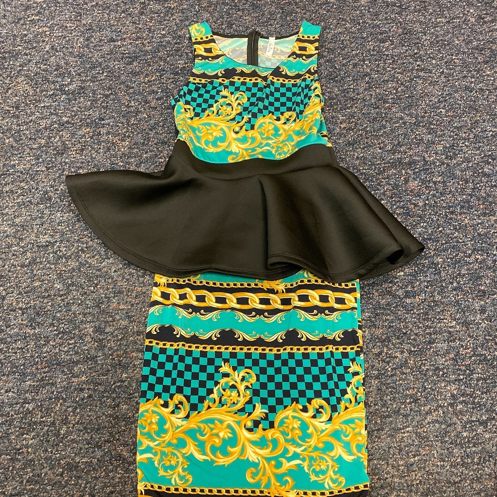 Line 6ix Peplum Dress sz. S